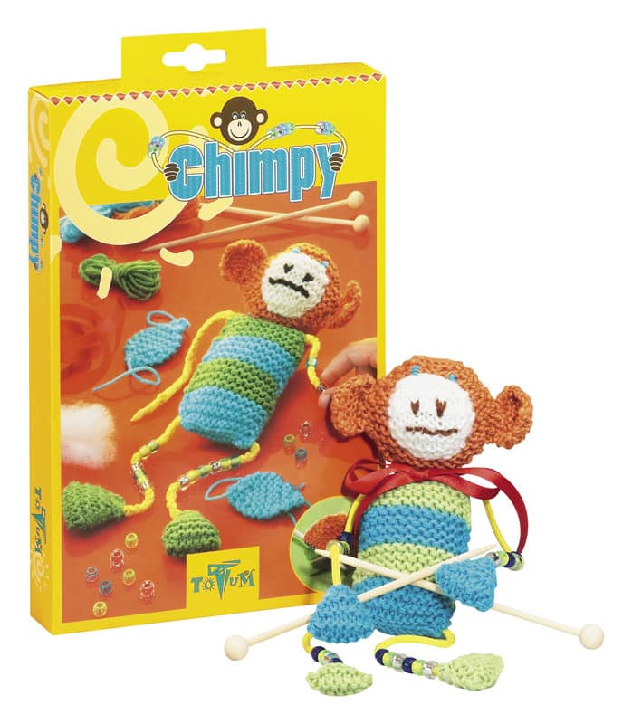 Set de Tricotat Forme Maimuța Chimpy-0