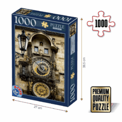 Puzzle adulți 1000 piese Locuri Celebre - Ceasul astronomic din Praga-0