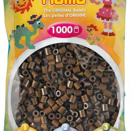 Mărgele Hama Midi - Brun - 1000 Bucăți-0