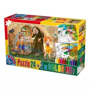 Puzzle Basme - Color Me - 24 Piese - 7-0