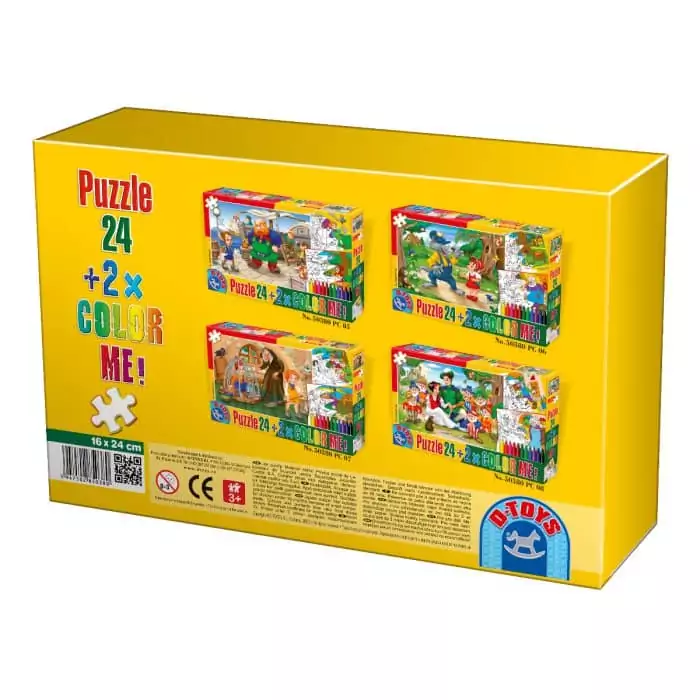 Puzzle Basme - Color Me - 24 Piese - 6-24994