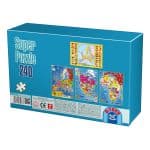 Super Puzzle - Hărți - 240 Piese - 3-25238