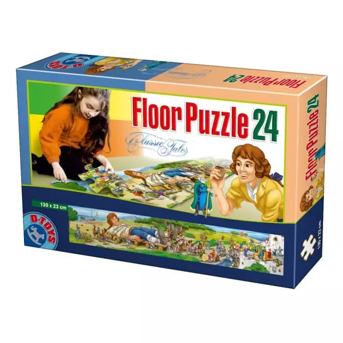 Floor Puzzle - Basme - 24 Piese - 3-0