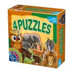 4 Puzzles - Animale Sălbatice-0