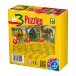 3 Puzzles - Animale Domestice - 4-25023