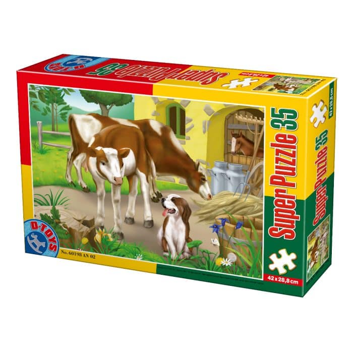 Super Puzzle - Animale - 35 Piese - 2-0