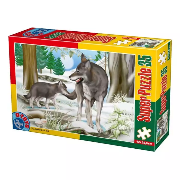 Super Puzzle - Animale - 35 Piese - 3-0