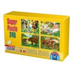 Super Puzzle - Animale - 240 Piese - 1-25253