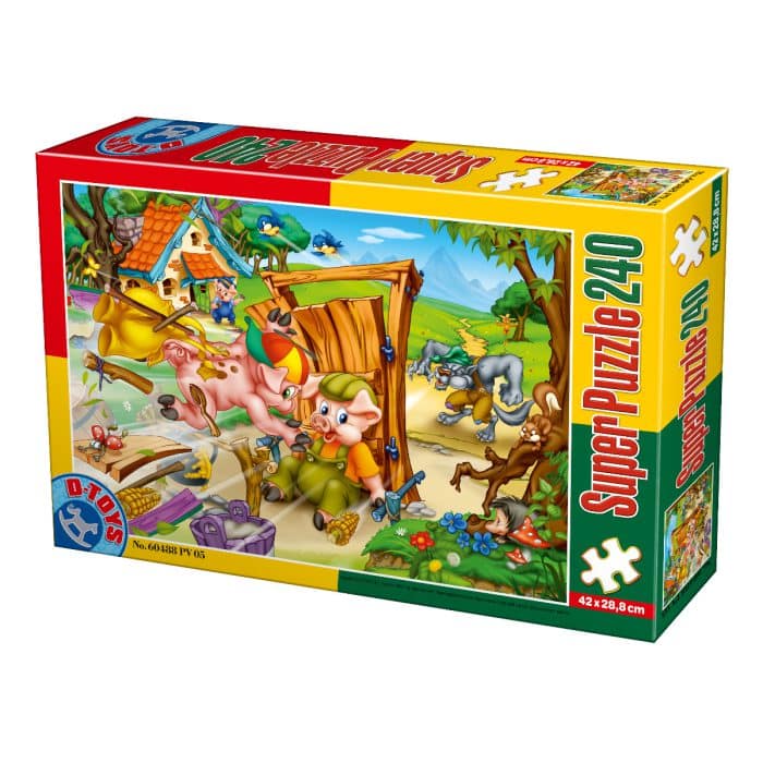 Super Puzzle - Basme - 240 Piese - 5-0