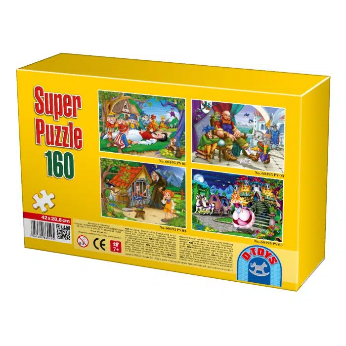 Super Puzzle - Basme - 160 Piese - 1-25273