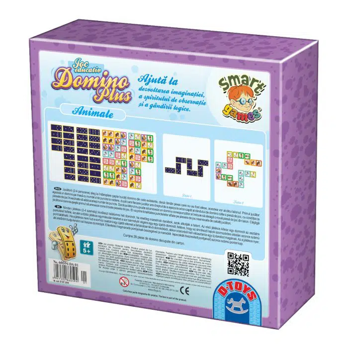 Joc Educativ - Domino Plus - Animale-25996
