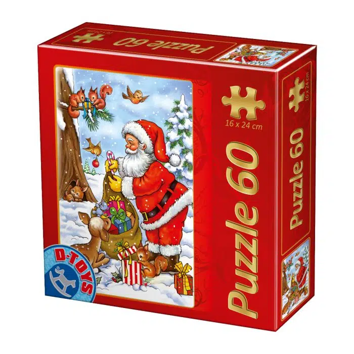Puzzle Mini Crăciun - 60 Piese - 3-0