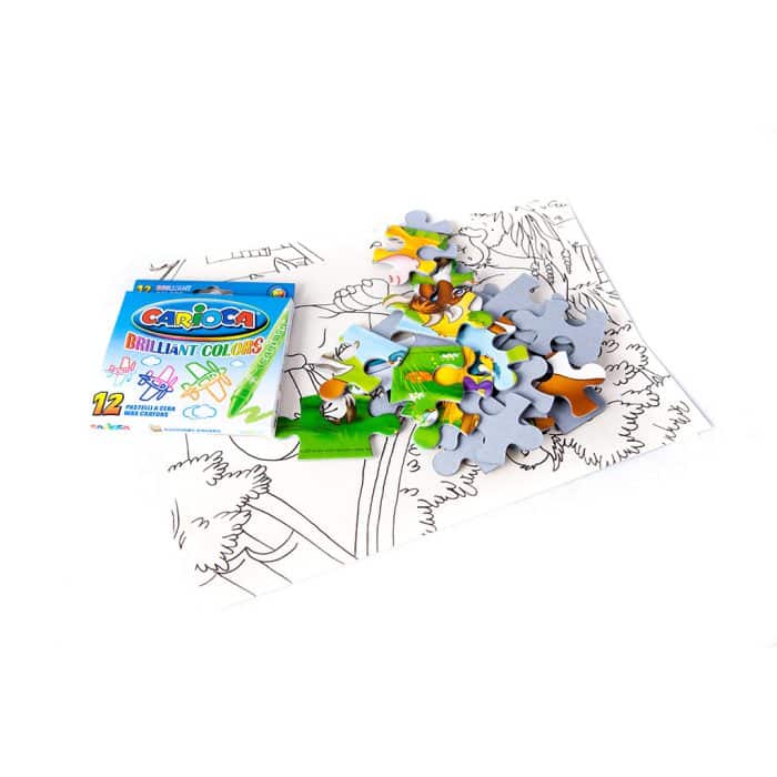 Puzzle Animale - Color Me - 24 Piese - 1-21123