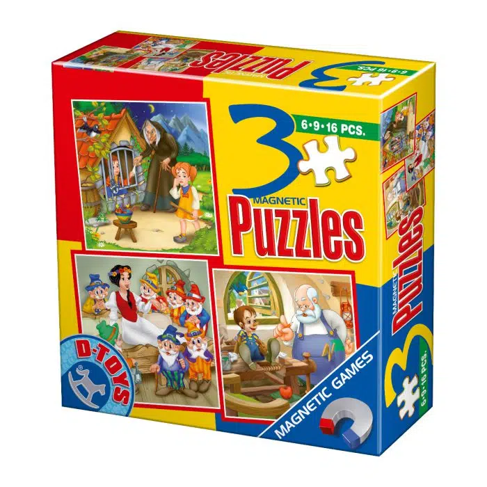 3 Puzzles - Magnetic - Basme-0