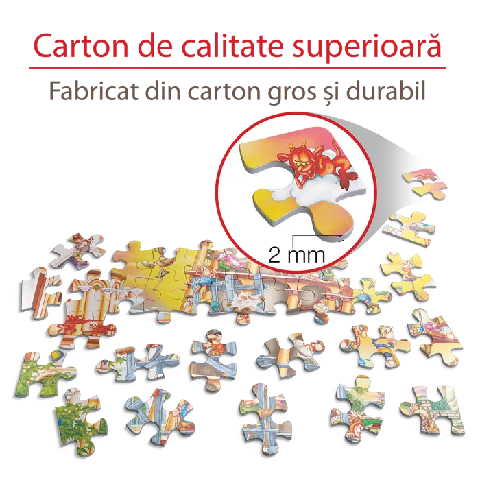 Puzzle adulți 1000 piese Cartoon Collection - Turnul din Pisa -34578