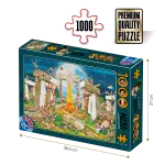 Puzzle adulți 1000 piese Cartoon Collection - Stonehenge-0