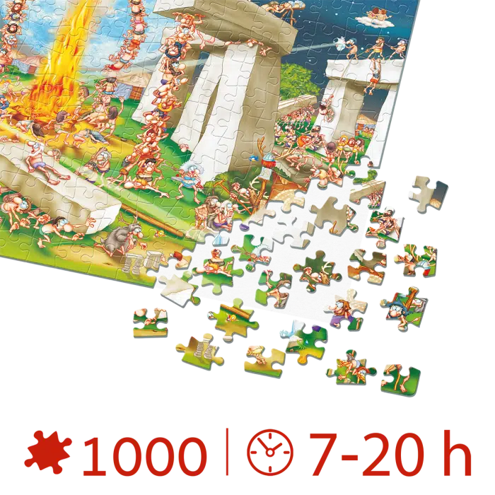 Puzzle adulți 1000 piese Cartoon Collection - Stonehenge-34583