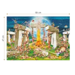 Puzzle adulți 1000 piese Cartoon Collection - Stonehenge-34586