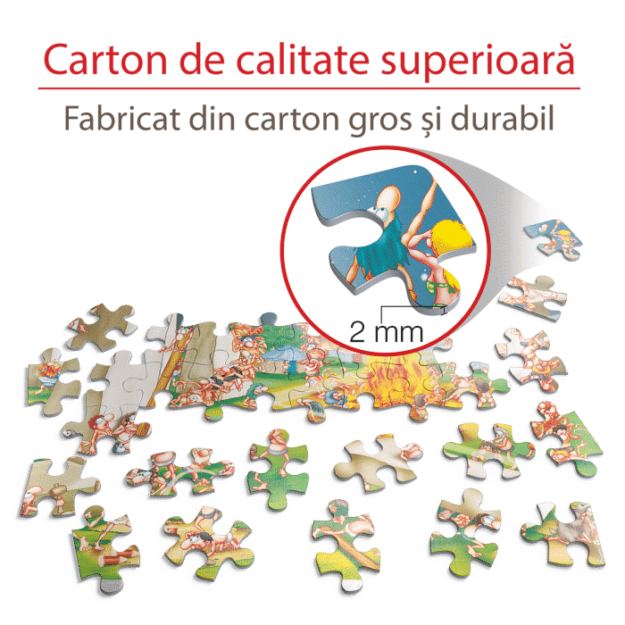 Puzzle adulți 1000 piese Cartoon Collection - Stonehenge-34584