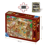 Puzzle adulți 1000 piese Cartoon Collection - Egyptian Pyramid -0