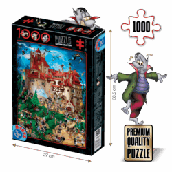 Puzzle adulți 1000 piese Cartoon Collection - Dracula -0