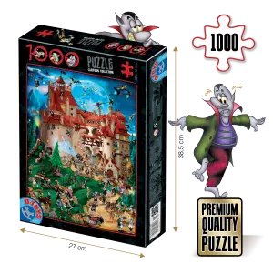 Puzzle adulți 1000 piese Cartoon Collection - Dracula -0