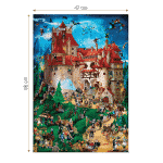 Puzzle adulți 1000 piese Cartoon Collection - Dracula -34446