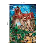 Puzzle adulți 1000 piese Cartoon Collection - Dracula -34446