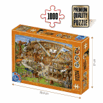 Puzzle adulți 1000 piese Cartoon Collection - Colosseum-0