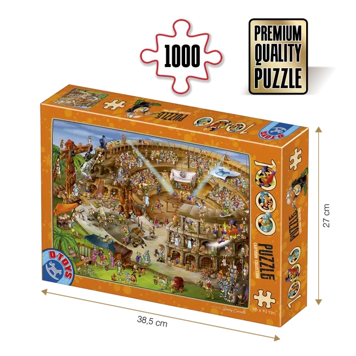 Puzzle adulți 1000 piese Cartoon Collection - Colosseum-0