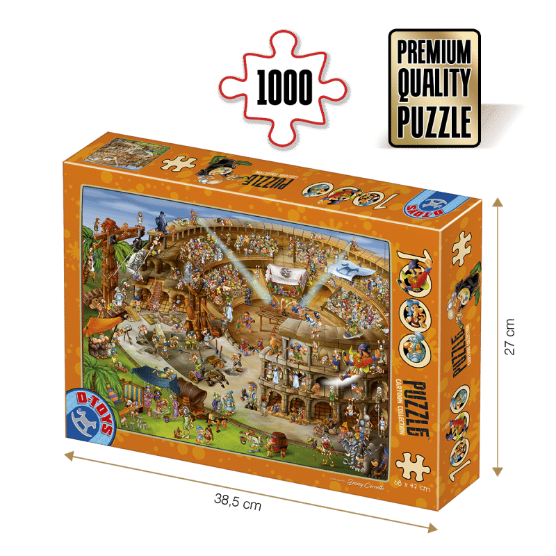 Puzzle adulți 1000 piese Cartoon Collection - Colosseum-0