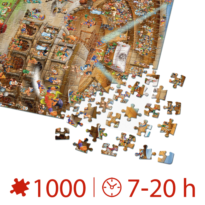 Puzzle adulți 1000 piese Cartoon Collection - Colosseum-35129