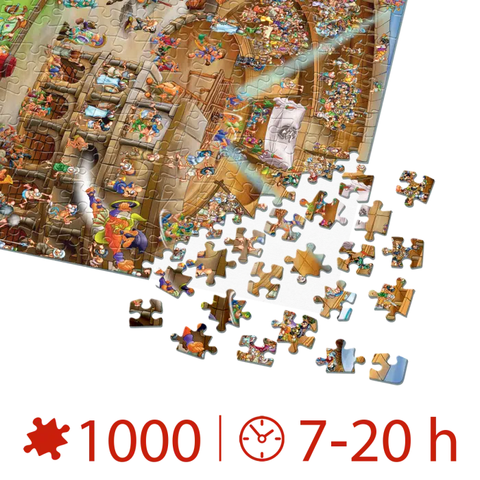 Puzzle adulți 1000 piese Cartoon Collection - Colosseum-35129