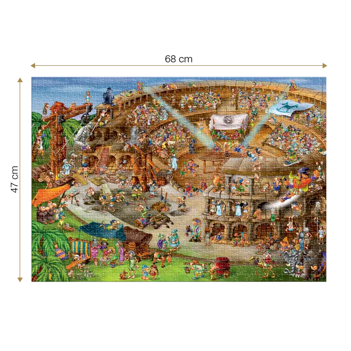 Puzzle adulți 1000 piese Cartoon Collection - Colosseum-35132