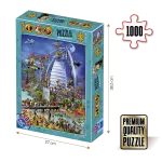 Puzzle adulți 1000 piese Cartoon Collection - Dubai-0