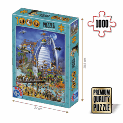 Puzzle adulți 1000 piese Cartoon Collection - Dubai-0