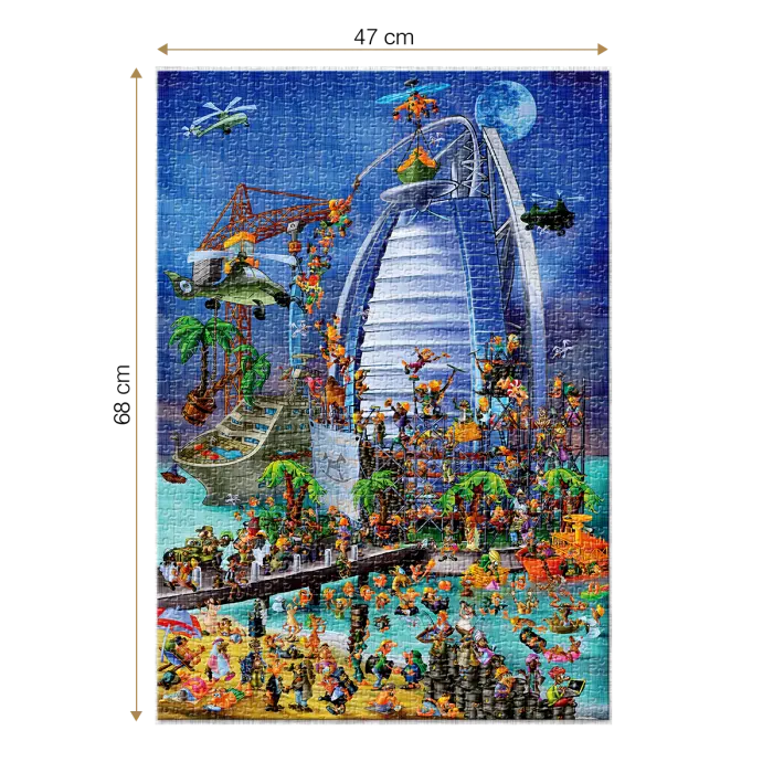 Puzzle adulți 1000 piese Cartoon Collection - Dubai-35138