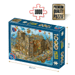 Puzzle adulți 1000 piese Cartoon Collection - Notre Dame-0