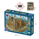 Puzzle adulți 1000 piese Cartoon Collection - Notre Dame-0