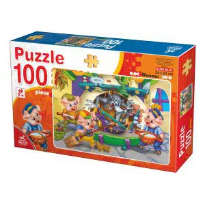 Puzzle - Basme - 100 Piese - 1-0