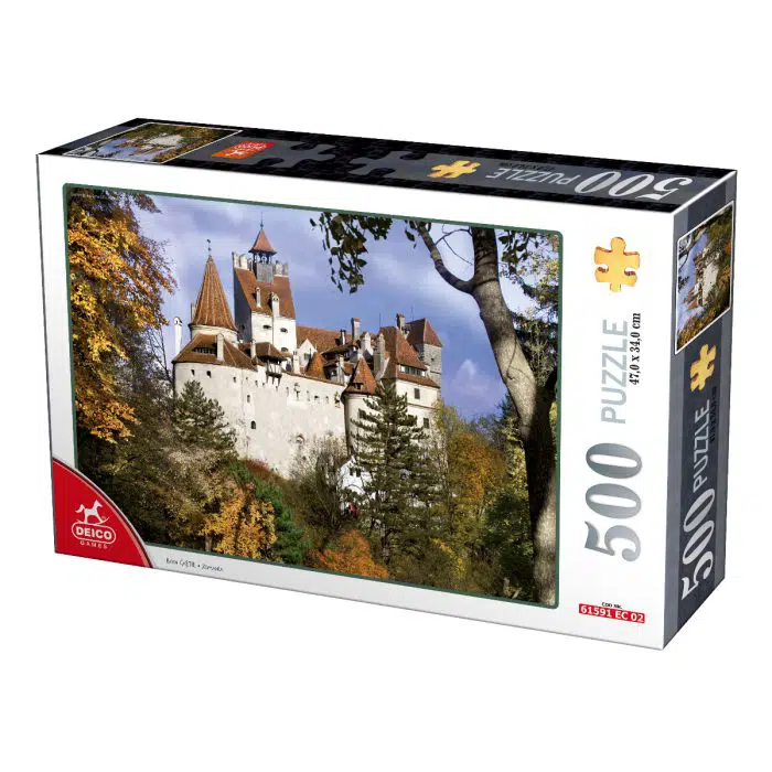 Puzzle - Castelul Bran - Deico Games - 500 Piese-0