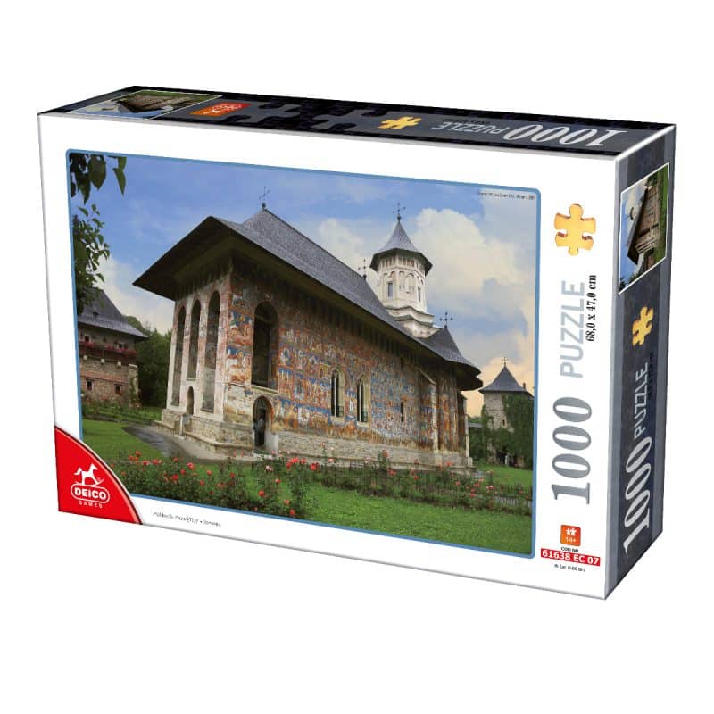 Puzzle - Mănăstirea Moldoviță - Deico Games - 1000 Piese-0