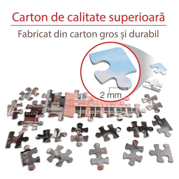 Puzzle adulți 1000 piese Peisaje de zi - Gent, Belgia -35481