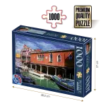 Puzzle adulți 1000 piese Peisaje de zi - Murano, Italia-0