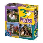 3 Puzzles - Foto - Animale Domestice - 2-0