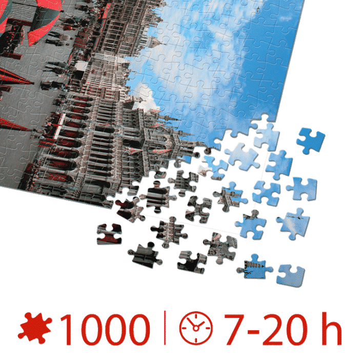 Puzzle adulți 1000 piese Locuri Celebre - Bruxelles -35457