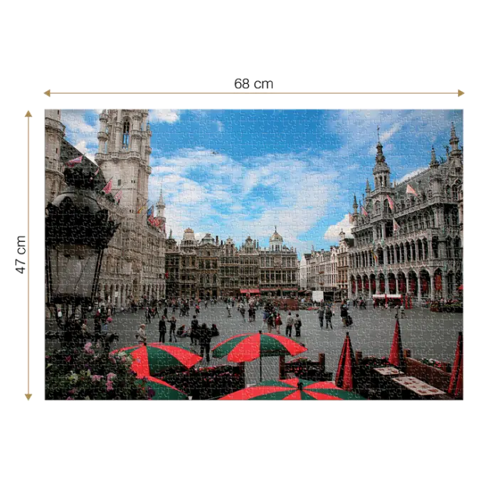 Puzzle adulți 1000 piese Locuri Celebre - Bruxelles -35460