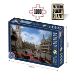 Puzzle adulți 1000 piese Locuri Celebre - Bruxelles -0