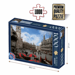 Puzzle adulți 1000 piese Locuri Celebre - Bruxelles -0