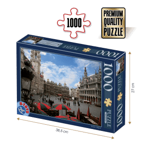 Puzzle adulți 1000 piese Locuri Celebre - Bruxelles -0